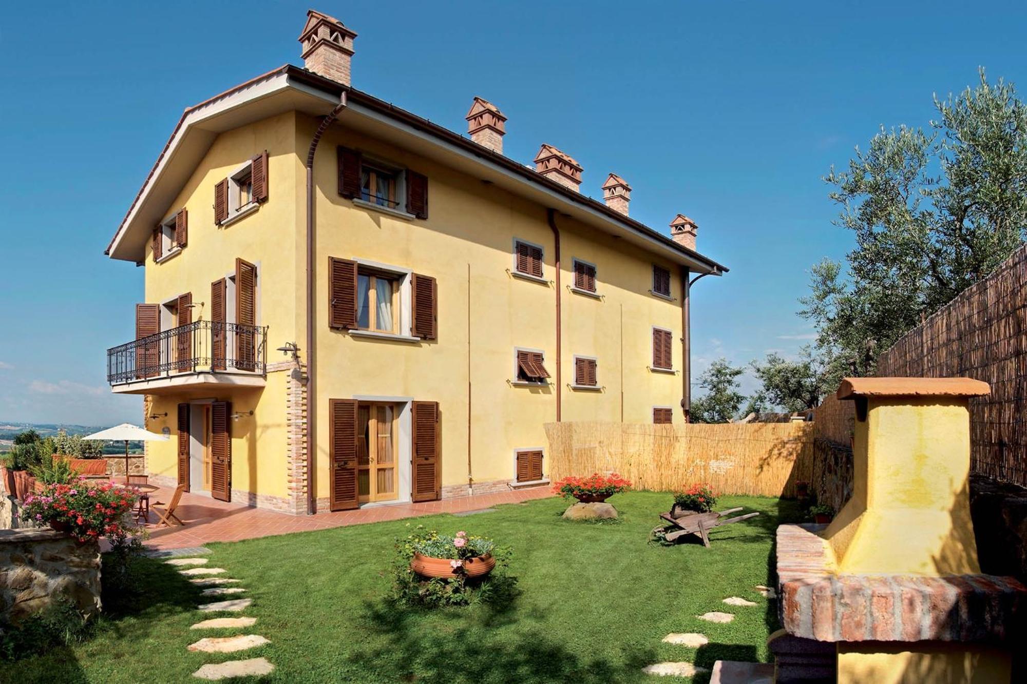 Villa Antico Borghetto Di Tigliano Vinci Buitenkant foto
