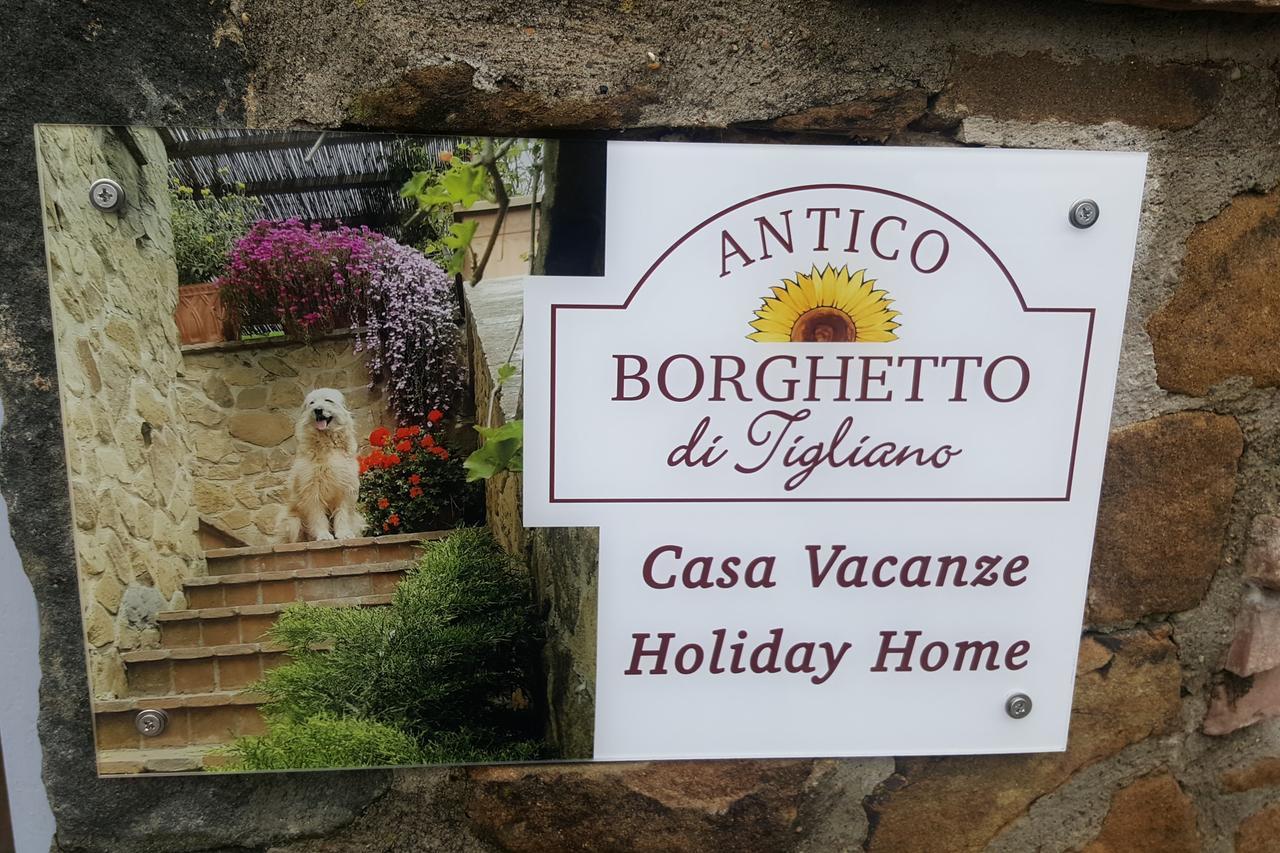 Villa Antico Borghetto Di Tigliano Vinci Buitenkant foto